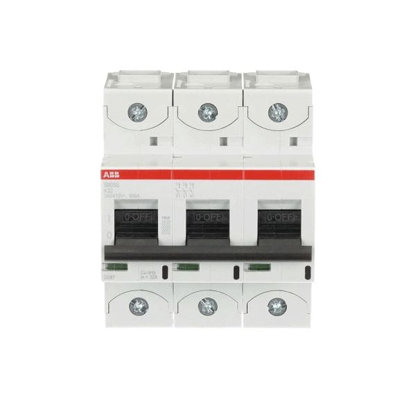 ABB - HLS-Sicherungsautomat 3-polig Charakteristik K Bemessungsstrom 32A 50kA/400VAC