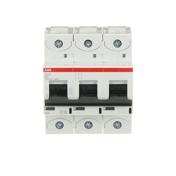 ABB - HLS-Sicherungsautomat 3-polig Charakteristik K Bemessungsstrom 63A 50kA/400VAC