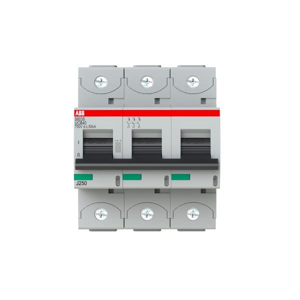 ABB - HLS-Sicherungsautomat 3-polig Charakteristik B Bemessungsstrom 40A AC/DC Anwend