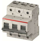 ABB - HLS-Sicherungsautomat 3-polig Charakteristik B Bemessungsstrom 2.5A AC/DC Anwend