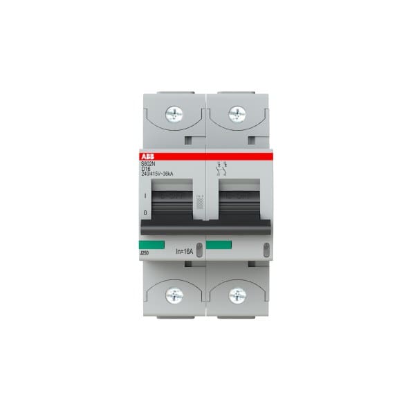 ABB - HLS-Sicherungsautomat 2-polig Charakteristik D Bemessungsstrom 16A 36kA/400VAC