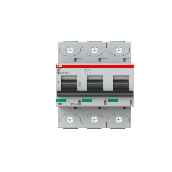 ABB - HLS-Sicherungsautomat 3-polig Charakteristik C Bemessungsstrom 20A 36kA/400VAC
