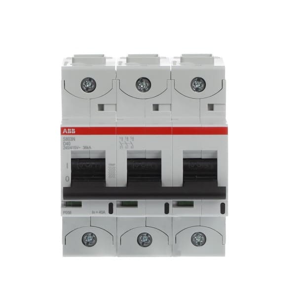 ABB - HLS-Sicherungsautomat 3-polig Charakteristik D Bemessungsstrom 40A 36kA/400VAC