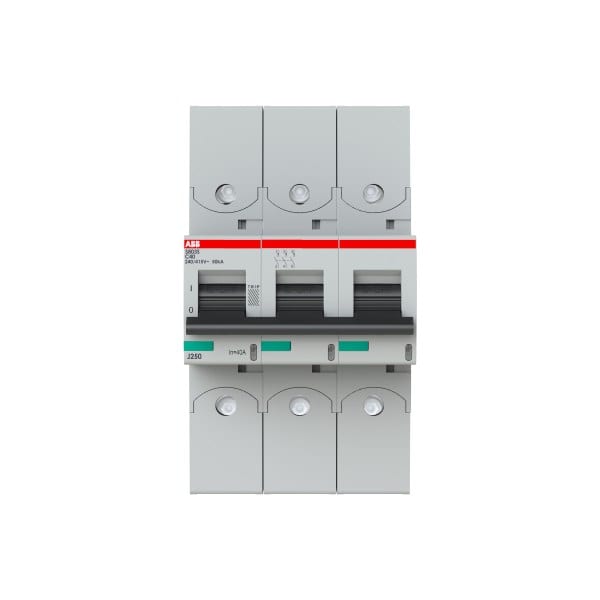 ABB - HLS-Sicherungsautomat 3-polig Char C 40A 50kA/400VAC Ringkabelschuhanschluss