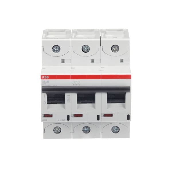 ABB - HLS-Sicherungsautomat 3-polig Charakteristik C Bemessungsstrom 63A 36kA/400VAC