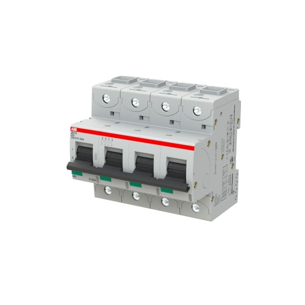 ABB - HLS-Sicherungsautomat 4-polig Charakteristik D Bemessungsstrom 20A 36kA/400VAC