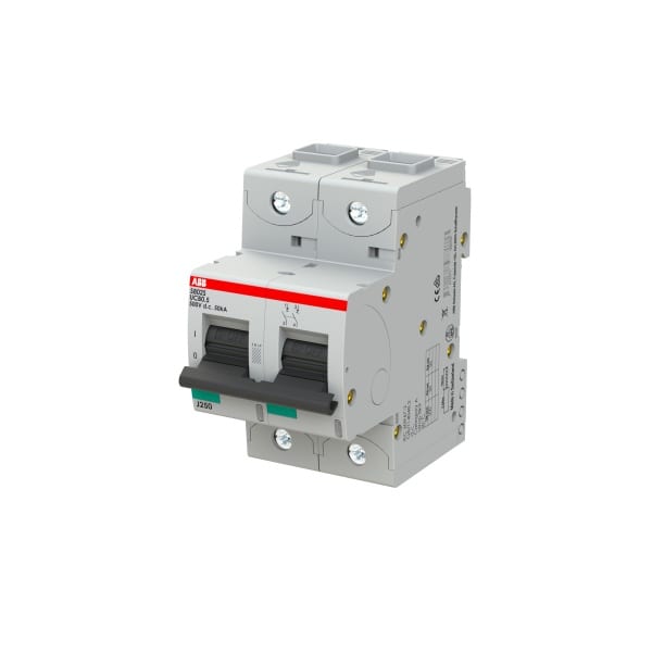 ABB - HLS-Sicherungsautomat 2-polig Charakteristik B Bemessungsstrom 0.5A AC/DC Anwend