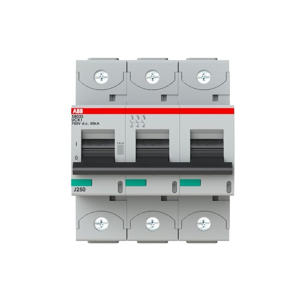 ABB - HLS-Sicherungsautomat 3-polig Charakteristik K Bemessungsstrom 1A AC/DC Anwend