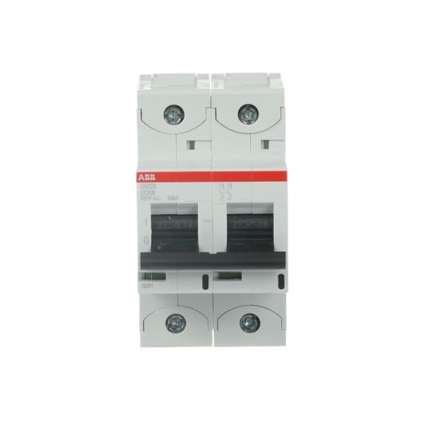 ABB - HLS-Sicherungsautomat 2-polig Charakteristik K Bemessungsstrom 6A AC/DC Anwend