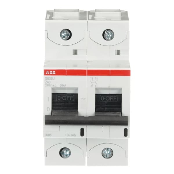 ABB - HLS-Sicherungsautomat 2-polig Char Z Bemessungsstrom 40A 50kA/240VAC nach UL489