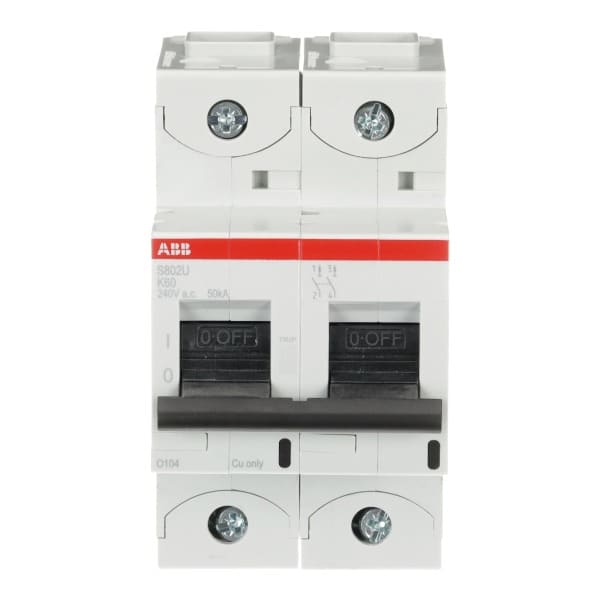 ABB - HLS-Sicherungsautomat 2-polig Char K Bemessungsstrom 60A 50kA/240VAC nach UL489