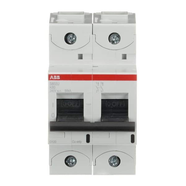 ABB - HLS-Sicherungsautomat 2-polig Char K Bemessungsstrom 80A 50kA/240VAC nach UL489