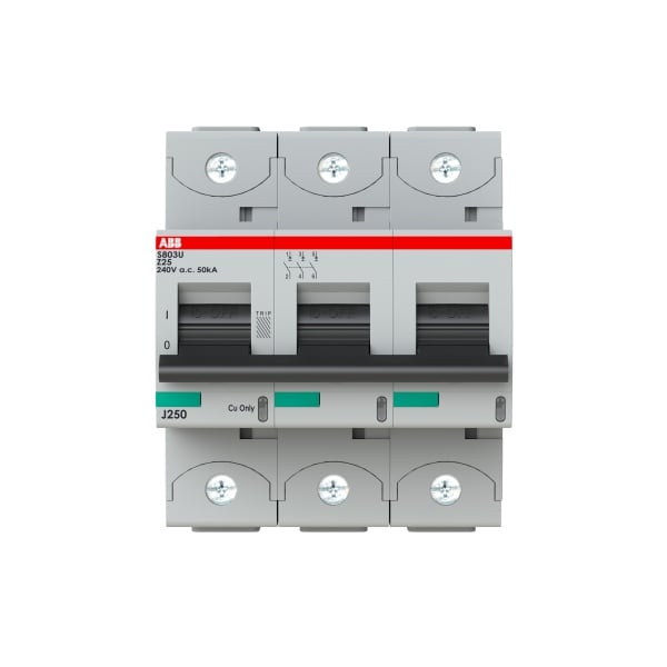 ABB - HLS-Sicherungsautomat 3-polig Char Z Bemessungsstrom 25A 50kA/240VAC nach UL489