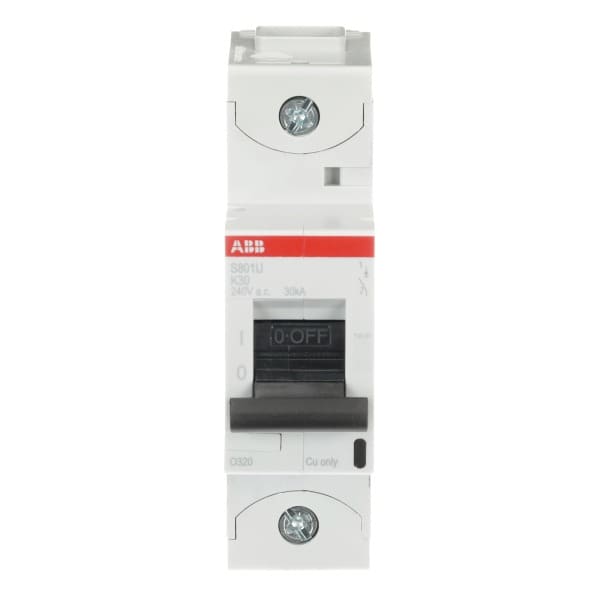 ABB - HLS-Sicherungsautomat 1-polig Char K Bemessungsstrom 30A 50kA/240VAC nach UL489