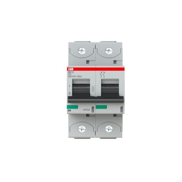 ABB - HLS-Sicherungsautomat 2-polig Charakteristik C Bemessungsstrom 63A 25kA/400VAC