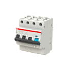 ABB - FI/LS-Schalter 3P+N 10A C-Charak. 13A 300mA Typ F Smissline TP