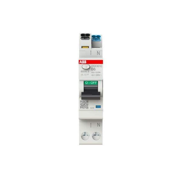 ABB - FlexLine FILS 1+N Typ F Charakteristik B 6A 30mA 6kA Schmalbau 1TE Baubreite