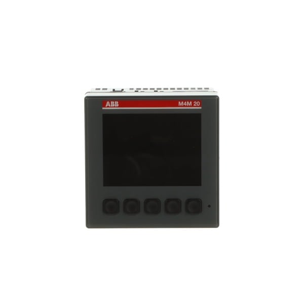 ABB - Netzanalysator Türeinbau 96x96mm Tastenbedienung 2 digitale Ausgänge