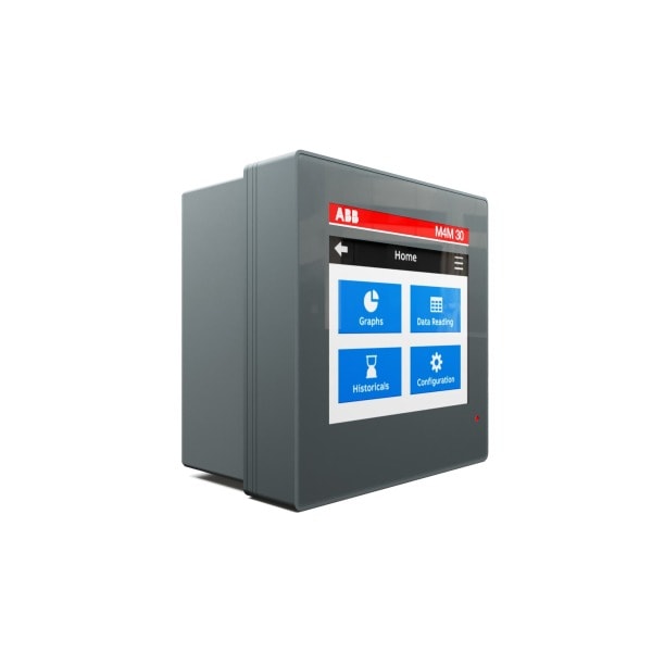 ABB - Netzanalysator Modbus RTU Schnittstelle Türeinbau 96x96mm touchfähiges Display