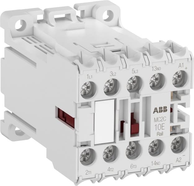 ABB - MC2C301ARWED-RAIL Kleinschütz 24-41VDC - 3 NO - 0 NC - Ringkabelschuh