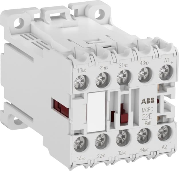 ABB - MCRC031ARWED-RAIL Kleinhilfsschütz24-41VDC 3NO1NC Ringkabelschuh