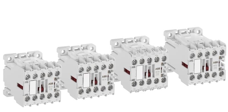 ABB - MCRC040AID Mini Contactor Relay 24VDC 4NO0NC Lötpin