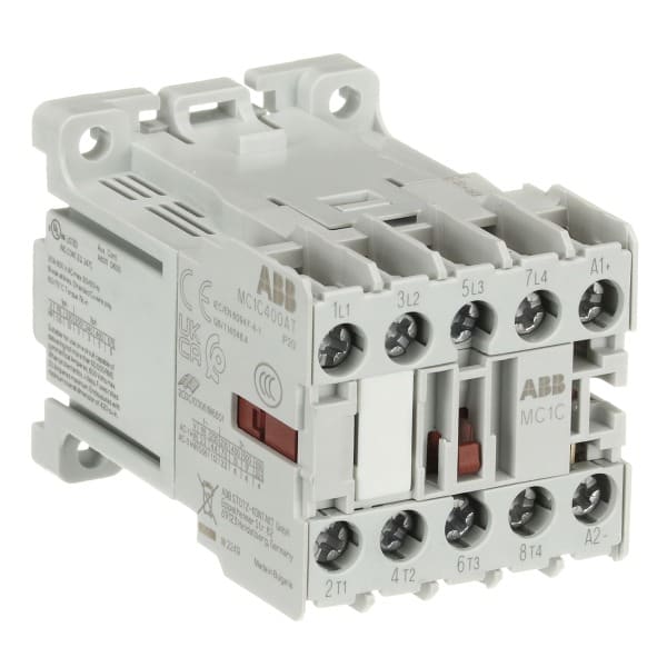 ABB - MC1C400ATWL Kleinschütz 125VDC - 4 NO - 0 NC - Schraubklemme