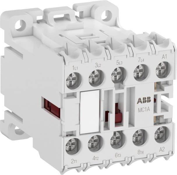ABB - MC1A400AR1 Kleinschütz 24VAC - 4 NO - 0 NC - Ringkabelschuh