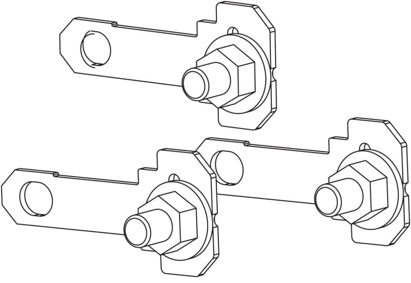 ABB - XR00 Anschlusskit Ø14mm für 3 Wandler für Al/Cu Anschluss geeignet