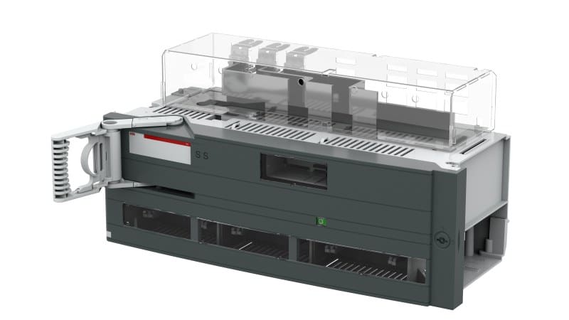 ABB - Sammelschienenkuppelschalter 3P seriell NH3 Phasenabstand 50mm 2 fach Unterbr.