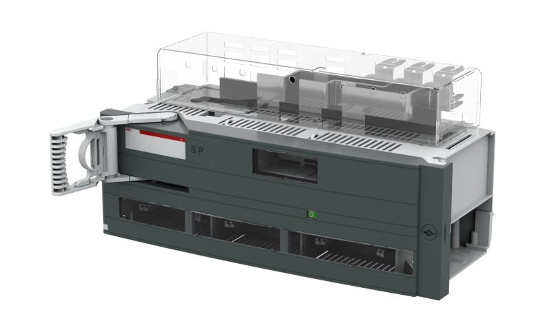 ABB - Sammelschienenkuppelschalter 3P parallel NH3 Phasenabstand 50mm 2 fach Unterbr.