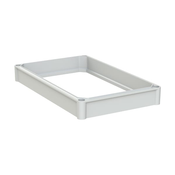 ABB - Erhöhungsrahmen 300x185x35 Glasfaserverstärktes Polyamid PA6 RAL7035 APO
