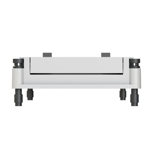 ABB - Klappdeckel 300x185x45mm Deckel mit Fingergriff für Klapptür transparent APO