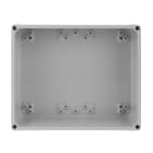 ABB - Unterteil 370x300x130 geschlossen APO RAL7035 allseitig geschlossen