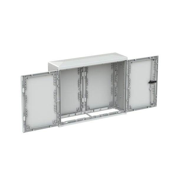 ABB - EHP32UV Schrank AP Gr2 875x1115x320 EH3 profiliert SHG UV-Lackierung