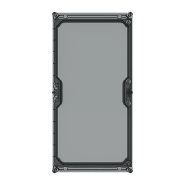 ABB - Klappdeckel 600x300x45mm Deckel mit Fingergriff für Klapptür transparent APO