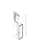 ABB - Tür Glas RE14, 2FB PDNG2156