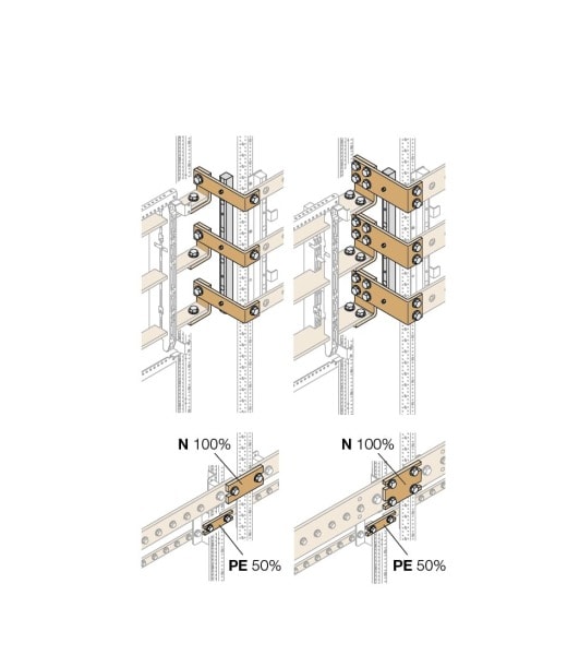 ABB - Cu-Verbinder Cu 1250A ZXFC217