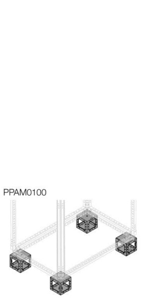 ABB - 4St Sockel Eckteil H100 PPAM0100A
