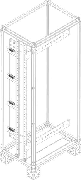 ABB - N V Halterset 4 Stützpunkte ZXNVH4