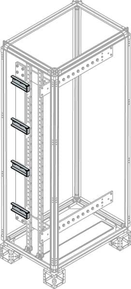 ABB - PE V Halterset 4 Stützpunkte ZXPVH4