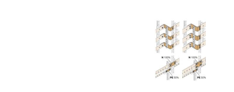 ABB - Cu-Verbinder Cu 1000A ZXFC126