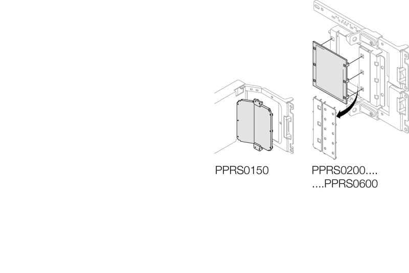 ABB - Dechung Gummi H=200mm PPRS0200