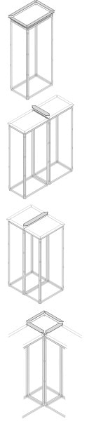 ABB - Dachkit IP31/41 2 Stück T200 PKST0200