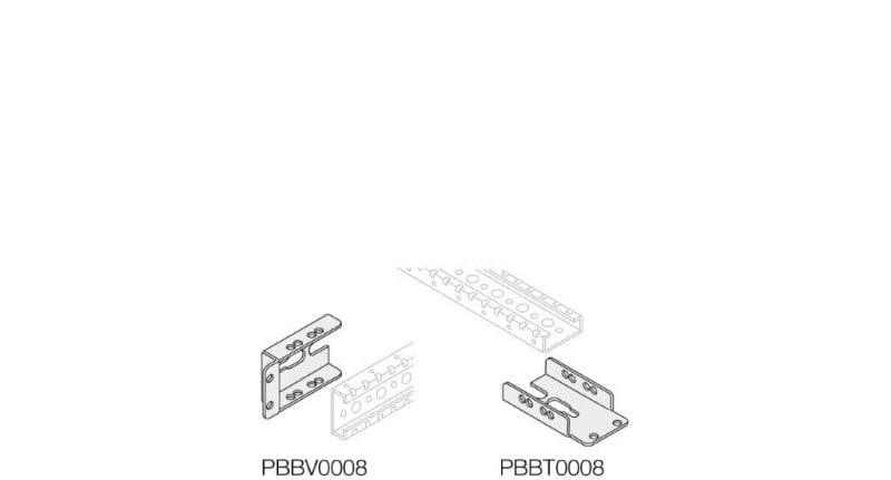 ABB - Halter vertikal/horiz. 8St PBBT0008