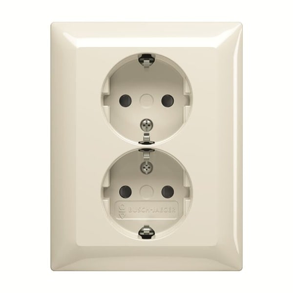 BUSCH-JAEGER - Socket Safety+ weiß - Basic55