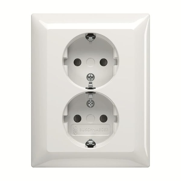 BUSCH-JAEGER - Socket Outlets alpinweiß - Basic55