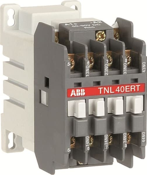 ABB - TNL40ERT Hilfsschütz 17-32V DC, 4S Ringkabelschuhanschluss mit Bahnzulassung