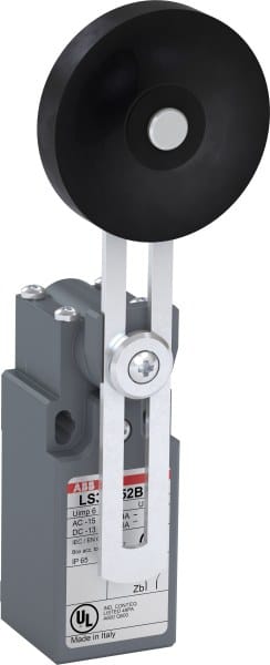 ABB - Standard-Positionssch.Kunststoff-Geh.IP65 Verstellb. Gummi-Rollenschw.hebel D=45