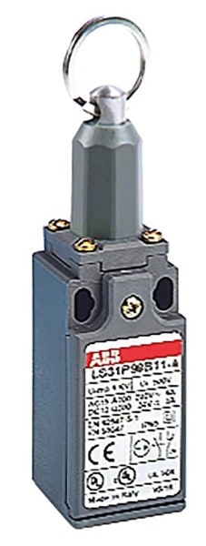 ABB - LS32P98B11-A Positionsschalter Kunststoffgehäuse IP67 Zugauslöser mit Ring